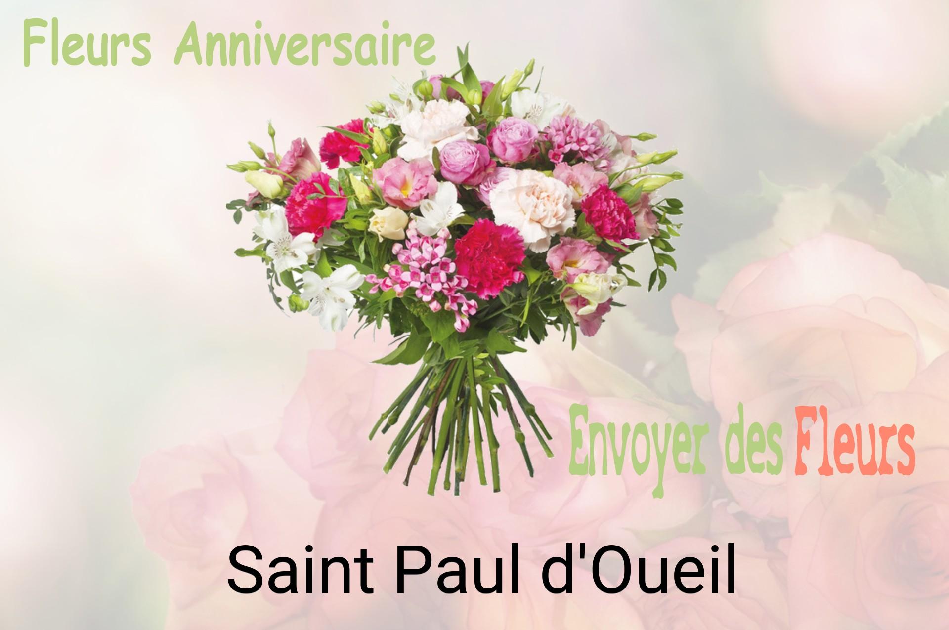 Bouquet de fleurs d’anniversaire livré à Saint-Paul-d'Oueil